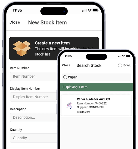 Stocklister Banner